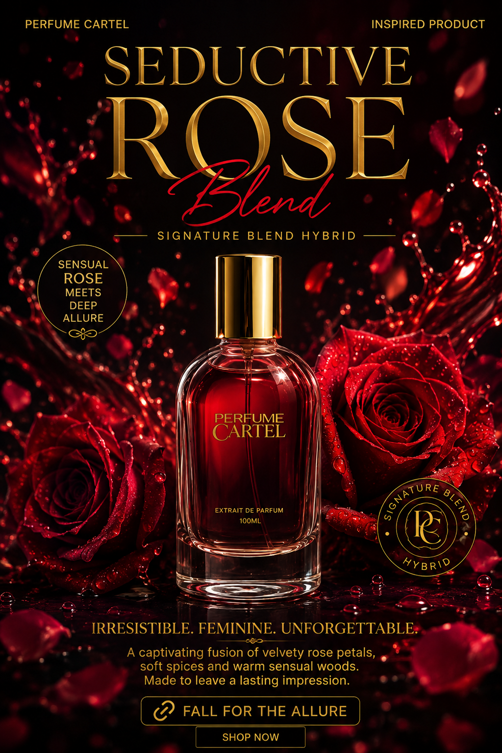 Seductive Rose Signature Blend 100|ML