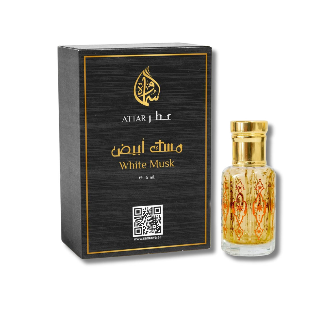 عطر سماوة المسك الأبيض | 6 مل