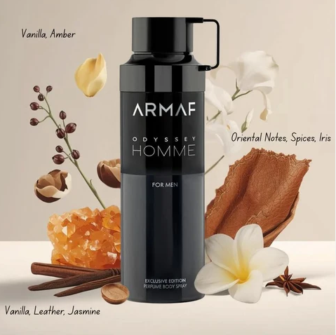 Odyssey Homme Body Mist Armaf for men