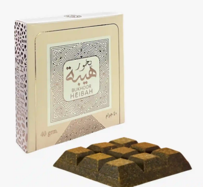 Ard Al Zaafaran Heibah Bakhoor 40g – Arabian Incense Oud | Long Lasting Floral Home Fragrance