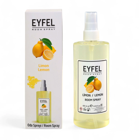 EYFEL Lemon Room Spray – 400 ml Fresh Citrus