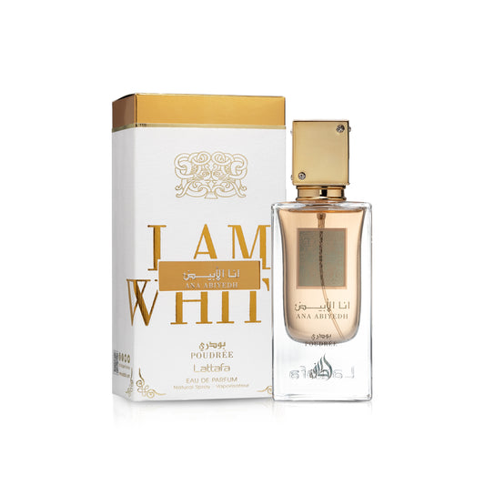 Ana Abiyedh Poudree by Lattafa | 60ml
