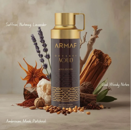 Odyssey Aoud Body Mist Armaf for men