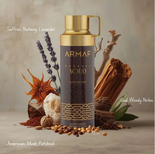 Odyssey Aoud Body Mist Armaf for men
