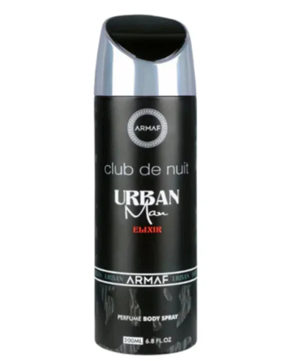 Armaf Club De Nuit Urban Man Elixir For Men Body Spray