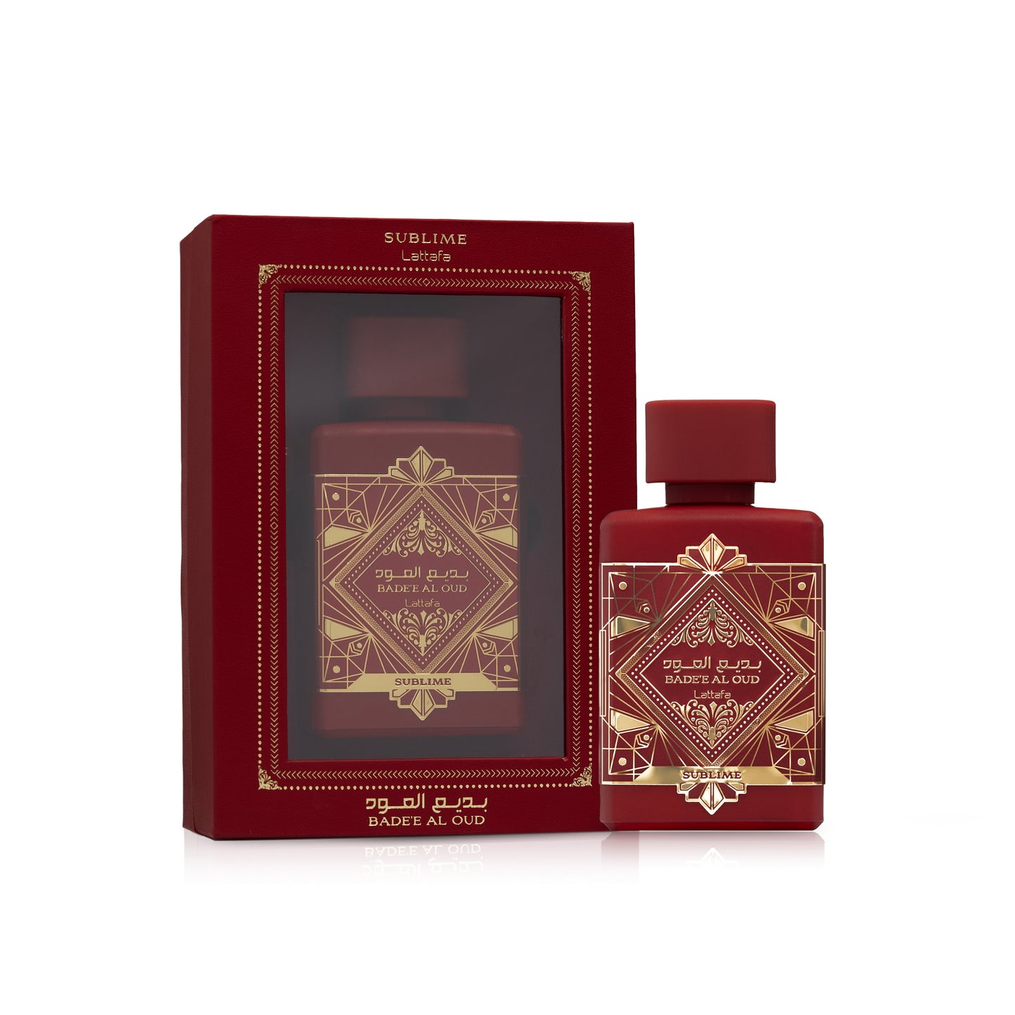 badee al oud sublime by lattafa, unisex perfume, perfume bottle with box