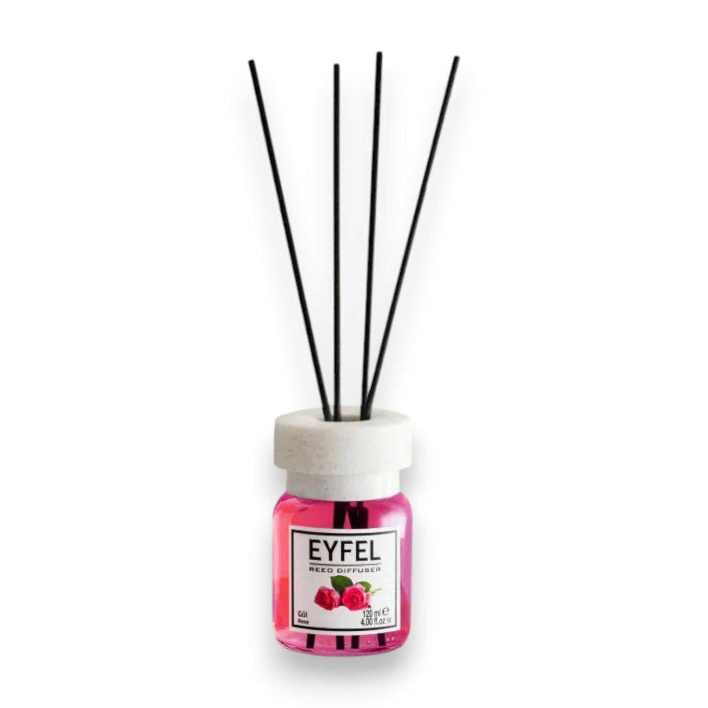 gui rose air diffuser, eyfel reed diffuser, diffuser with bottle