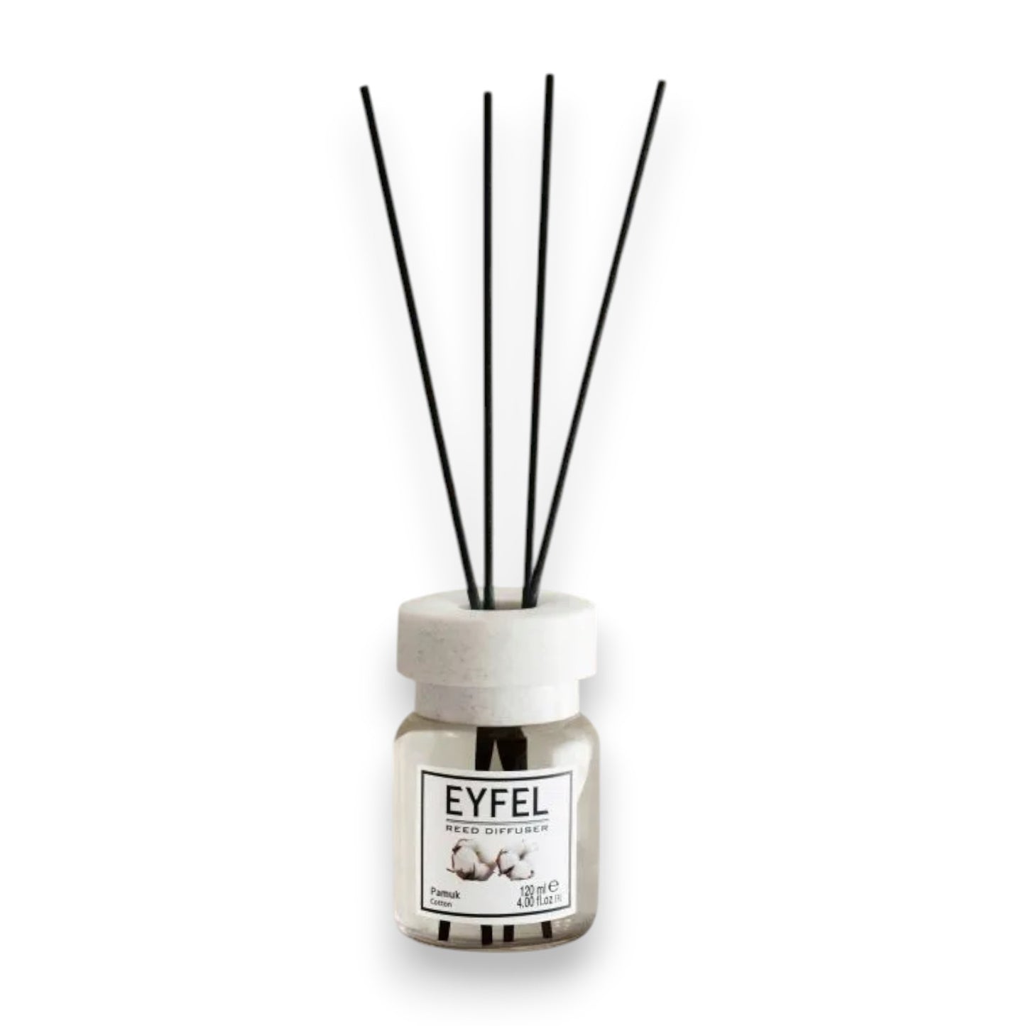 pamuk cotton air diffuser, eyfel reed diffuser, diffuser with bottle